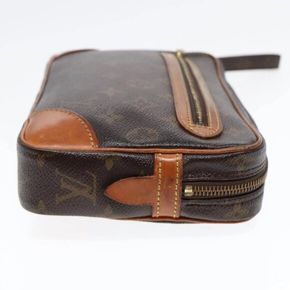 LOUIS VUITTON Monogram Marly Dragonne GM Clutch Bag M51825 LV Auth 88932 - Picture 6 of 16